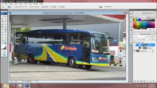 Tutorial Menggambar Bis Di Photoshop | Part  1