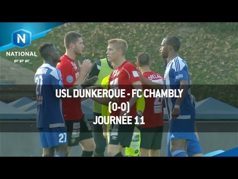 J11 : USL Dunkerque - FC Chambly (0-0), le résumé