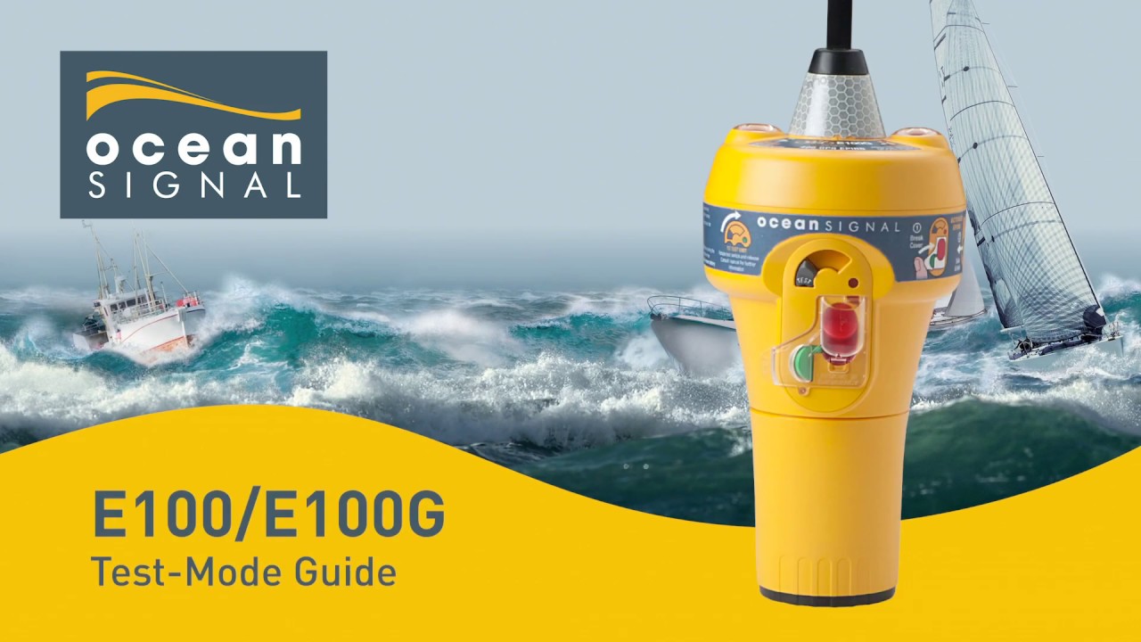 How to Self Test your E100 or E100G EPIRB