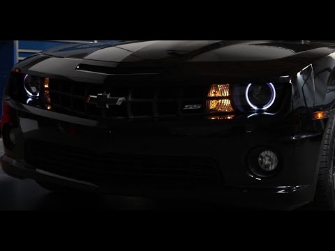 AnzoUSA 2010-2012 Chevy Camaro Halo Projector Headlight