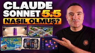 Claude Sonnet 5.5 ile Kod Yazmadan 5 Uygulama Yaptırdım!