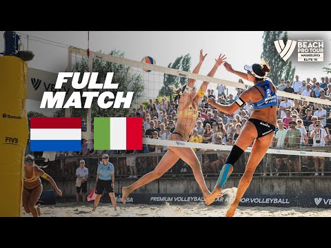 Stam/Schoon 🇳🇱 vs. Gottardi/Menegatti 🇮🇹 - Qaurter Final | BPT Hamburg 2024 - Full Match