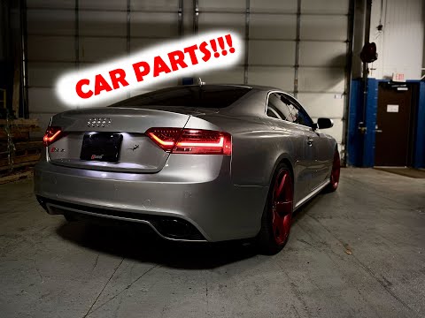 SALVAGE AUDI RS5 UPDATE PART 3 | I ordered lots of parts!