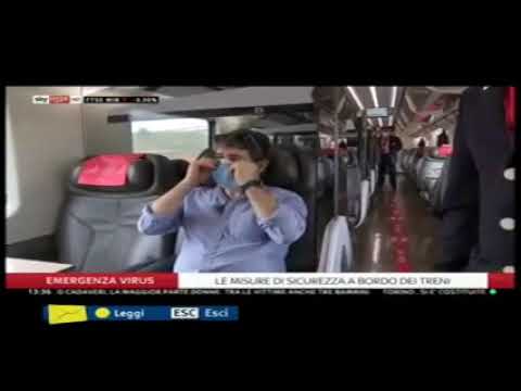 Sky Tg24 - Come viaggeremo in treno nei prossimi mesi, 11 giugno 2020
