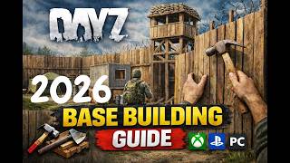 DayZ 2026 Basic Base Building Guide #dayz #flagpole #fence #gate #watchtower