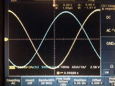Aging of Two Free Running Crystal Oscillators