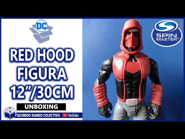 Vídeo relacionado con BATMAN - FIGURA BATMAN 30 CM DE RED HOOD- DC COMICS - Muñeco Red Hood 30 cm Articulado - 6065136 - Superhéroes Juguetes niños 3 años +