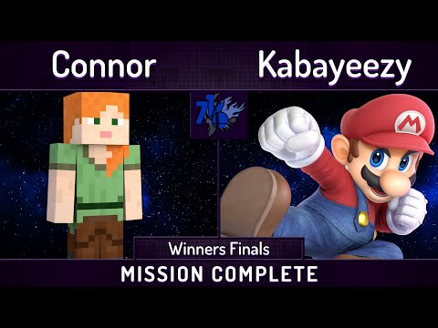 MISSION COMPLETE | Connor (Steve) vs Kabayeezy (Mario) | Winners Finals | SSBU Ultimate Tournament