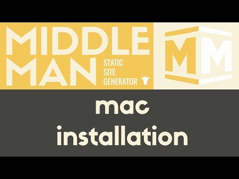 Mac Installation | Middleman Static Site Generator | Tutorial 3