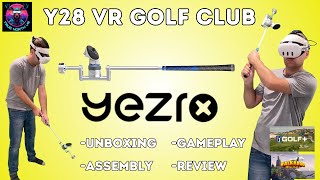 Best VR Golf Club?! - Yezro 28 VR Golf Club Review - Meta Quest 3 & 3s - Unboxing, Assembly, Review