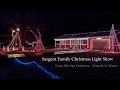 2019 Sargent Family Light Show Wizards In Winter