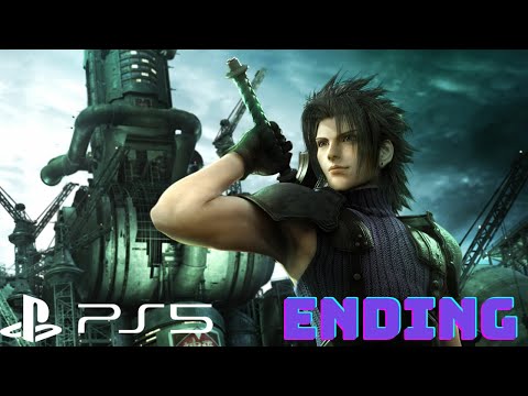 Crisis Core Final Fantasy 7 Reunion - 100% Platinum Walkthrough (4K, PS5) Part 26 - Ending