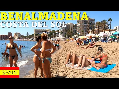 BENALMADENA BEACH Sep 2021 Spain Malaga Costa del Sol
