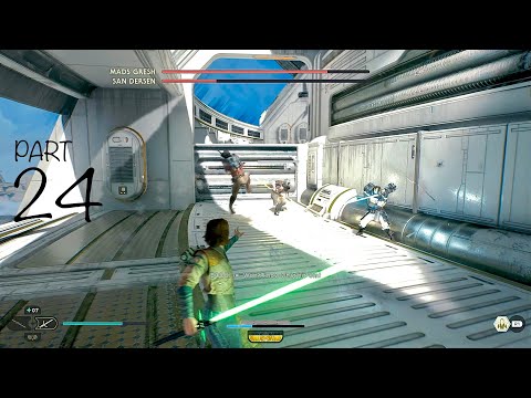 STAR WARS Jedi: Survivor | PS5 4K | Walkthrough Gameplay Part 24 | Defeating MADS GRESH & SAN DERSEN