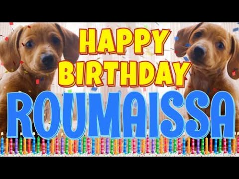 Happy Birthday Roumaissa! ( Funny Talking Dogs ) What Is Free On My Birthday