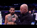 Ilia Topuria Octagon Interview | UFC 282