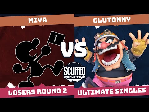 Scuffed World Tour Losers Round 2 - Miya (Game&Watch) Vs. Glutonny (Wario) Smash Ultimate -SSBU