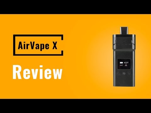 AirVape X Vaporizer Review - Vapesterdam