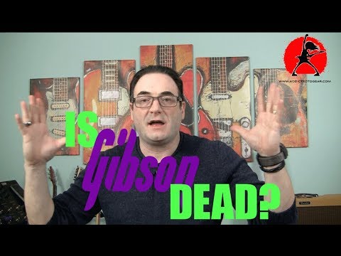 Gibson Files For Bankruptcy Protection... Now What!?