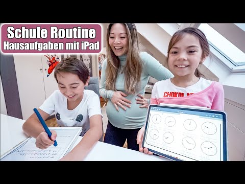 Schule zu Hause! Am iPad lernen 🤓 Homeschooling & Hausaufgaben Routine mit Goodnotes | Mamiseelen