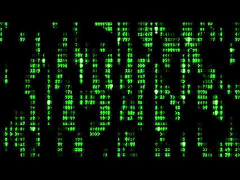 Футаж "Код матрицы"