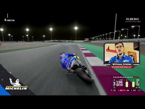 MotoGPバーチャルレース チャレンジ2 ベストラップ動画（カタールGP）