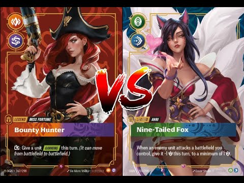 Riftbound Nexus Night Gameplay | R1 Ahri vs Miss Fortune THE MOST INSANE GAME 2 YOU'LL EVER SEE!