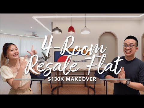 A 4-Room HDB Mega Transformation! | Singapore Home Tour