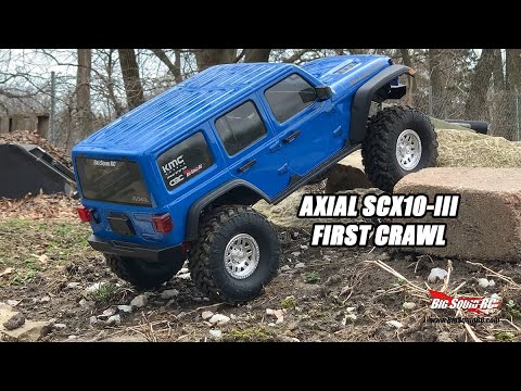 Axial Racing SCX10-III First Crawl