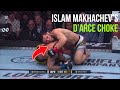 How Islam Makhachev Perfected The D Arce Choke