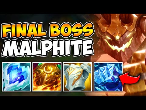 Raid Boss Malphite is the FINAL BOSS of League of Legends (Watch how broken this is)