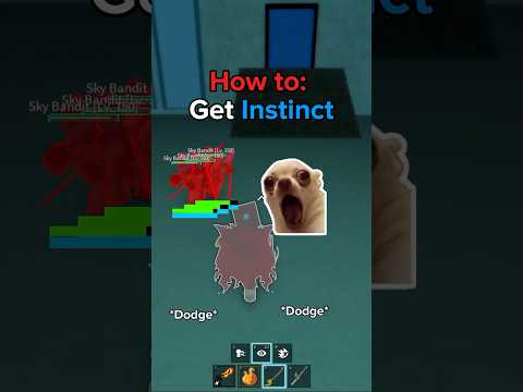 How to get instinct in blox fruits 👻 | Vision Haki guide | V1 MASSIVE Upgrade | #shorts