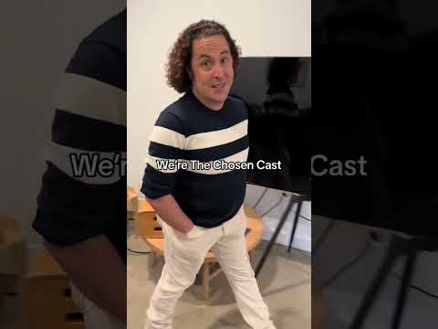 We’re The Chosen social media team, of course we made our cast do this video.