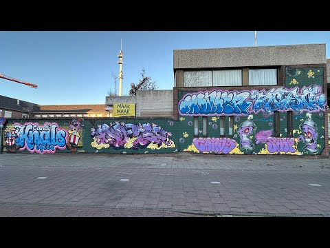 Candy Shop graffiti wall Helmond 2025, edited by ScanOne