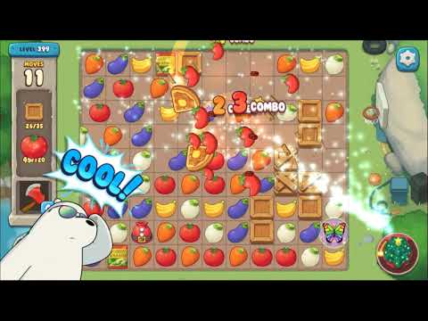 We Bare Bears match3 repairs level 399