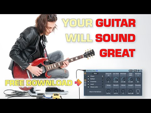 How to make Guitar Sound Great in Ableton for Beginners + Free Download