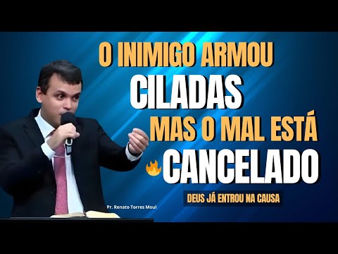 ⚔️ O INIMIGO ARMOU Contra Você, Mas DEUS JÁ PREPAROU o LIVRAMENTO | Pr. Renato Torres- Pregação 2025