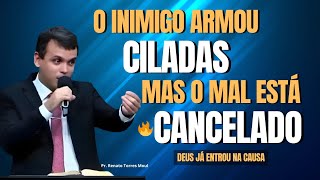 ⚔️ O INIMIGO ARMOU Contra Você, Mas DEUS JÁ PREPAROU o LIVRAMENTO | Pr. Renato Torres- Pregação 2025