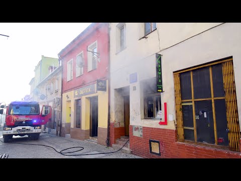 Dzierżoniów, LPR do poparzonego w pożarze zakładu