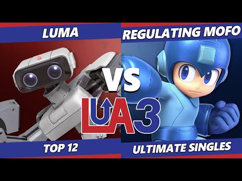 LEVELUP Arena 3 Top 12 - Luma (ROB) Vs. Regulating_Mofo (Mega Man) SSBU Ultimate Tournament