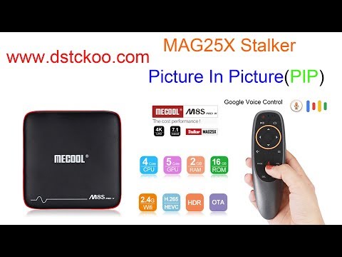 Preview Mecool M8S PRO W 2.4G Google Voice Control Smart TV Box  MAG25X Stalker