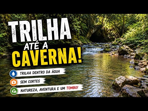 Parte 1 - Explorando a Caverna de Maravilha/SC | Trilha completa sem cortes