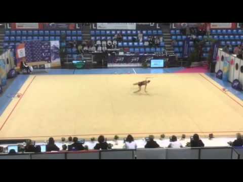 Danae Collard finale cerceau Montpellier 2016