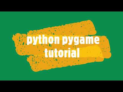 1 Python Pygame Tutorialcreating A Window Using Pygame