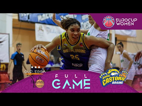 GDESSA-Barreiro v Castors Braine | Full Basketball Game | EuroCup Women 2023-24