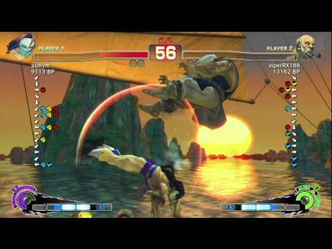 viperRX188 [Gouken] vs asmym [Vega] SSF4 Japanese Online Ranked Matches - TRUE-HD
