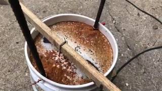 Cleaning Cast Iron Skillets with Electrolysis