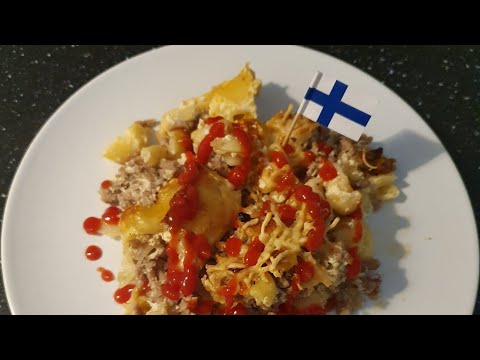 How to make Finnish Mac in a box - Makaronilaatikko recipe