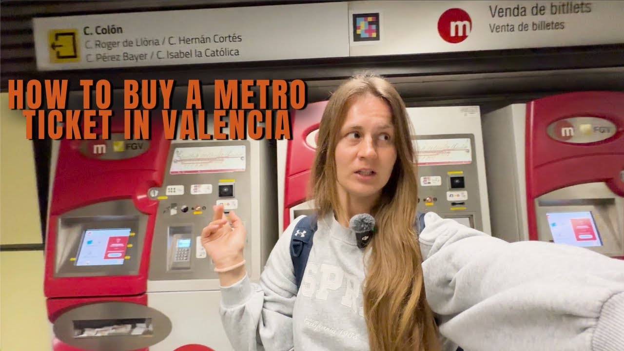 Cómo comprar un billete de metro en Valencia | Guía fácil