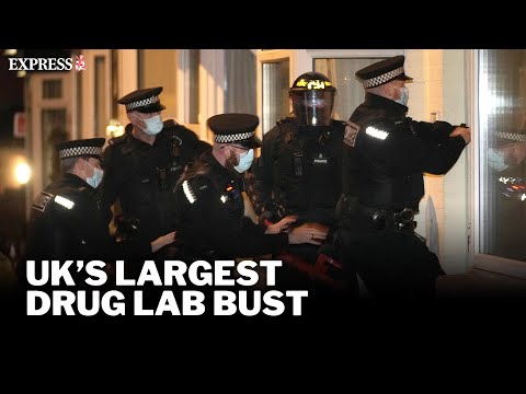 Police raid in Merseyside busts UK's LARGEST multimillion-pound drugs laboratory